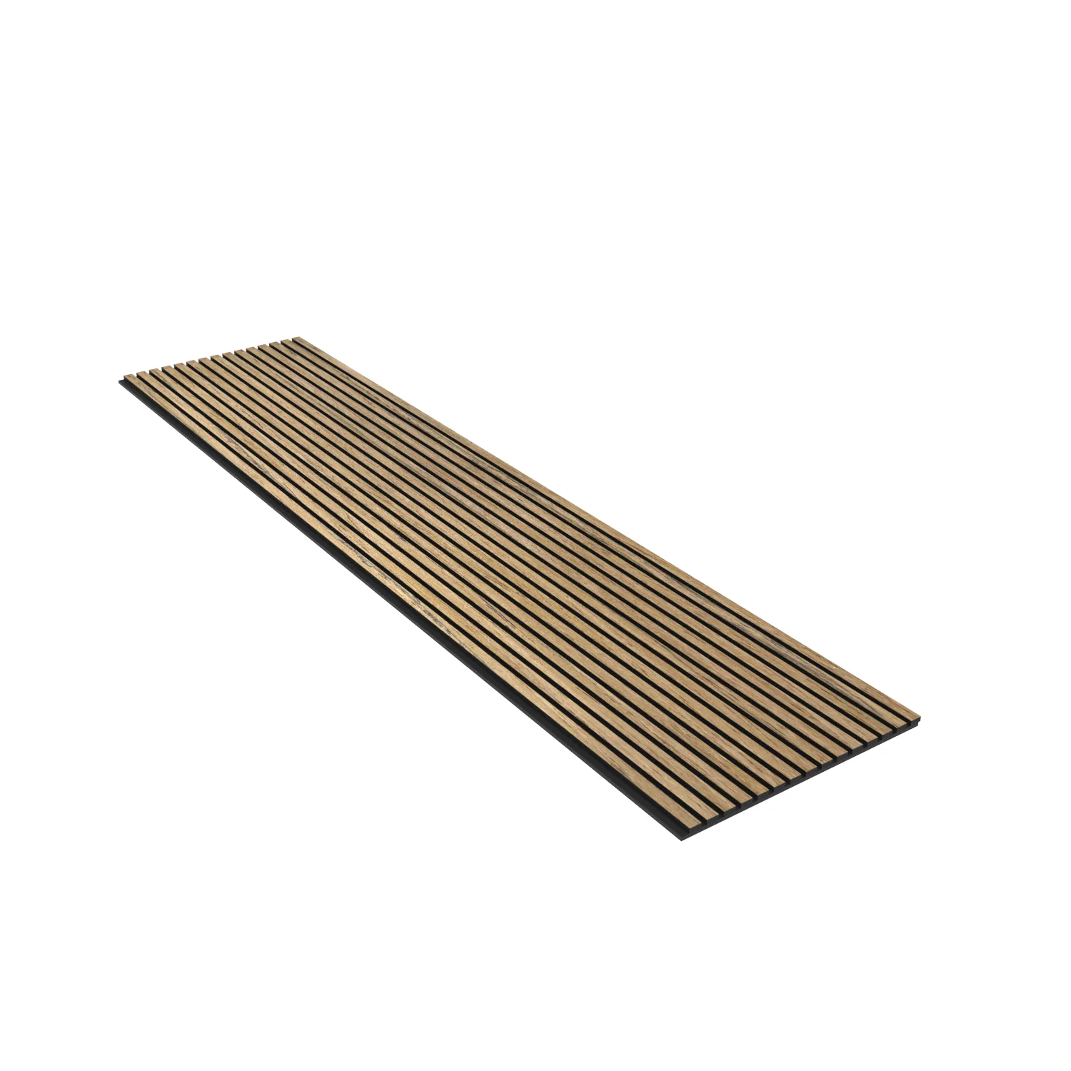 Akoestisch Wandpaneel Teak - 260x60cm - Image 3