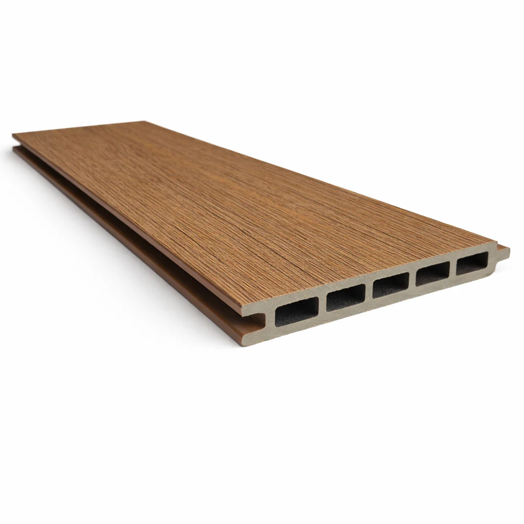 Composiet Schutting Houtnerf Eiken - Exclusive (Tuinpalen niet inbegrepen) - Image 3